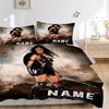 Custom Textile Wonder Woman Peace Bedding 3 Piece Set HD Print Duvet Cover Pillowcases for Teens Adult Bedroom Decoration