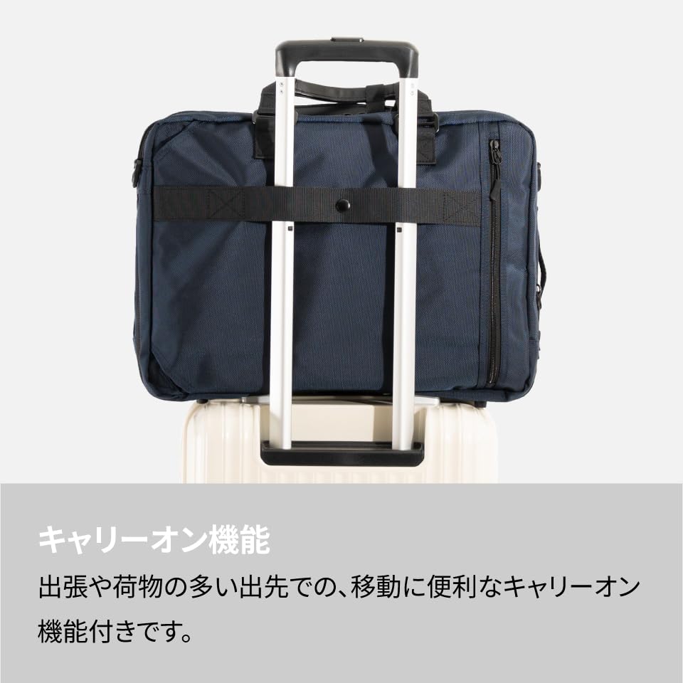 Asia Luggage Business Casual 3-Wege-Tasche, Schwarz (ATR-16800-A)