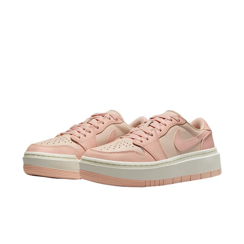 Jordan Air  1 Elevate Comfortable Versatile Fashion Shock Absorption Low Top Skate Shoes Women sneaker Pink DH7004-800