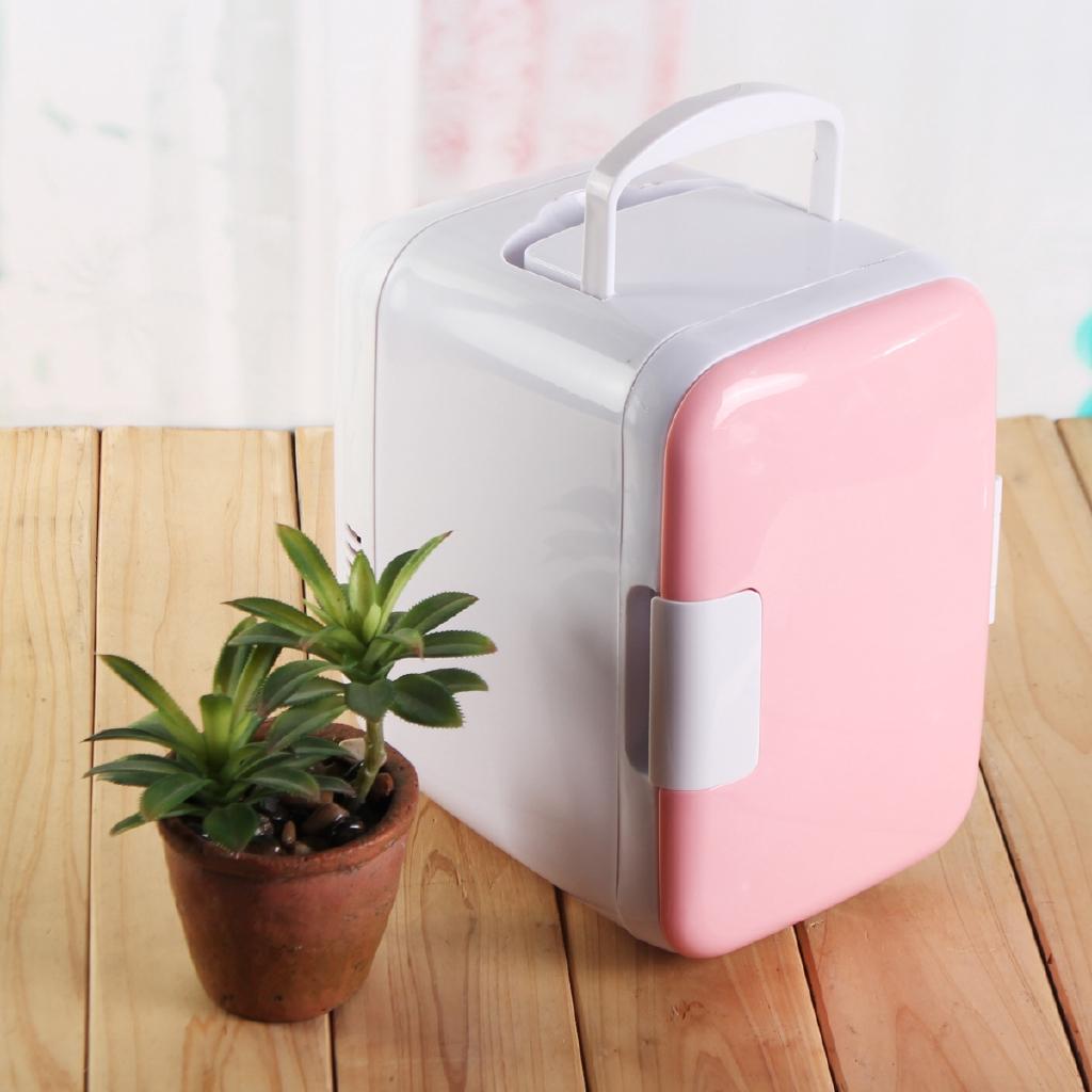 DC 12V 4L Car Refrigerators Ultras Quiet Low Noise Car Mini Refrigerators Freezer Cooling Heating Box Fridge Home Outdoor