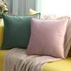 Velvet Cushion Cover Solid Color Square Pillow Covers for Home Living Room Sofa Decorative Headboard Pillowcase 50x50cm/60x60cm