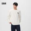 Semir Men's Puppy Graphic Knit Long-Sleeve T-Shirt