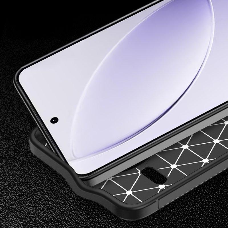 For Poco F7 Pro Case Cover Poco F7 Pro Coque Fundas Luxury Business Soft Carbon Fiber Protective Phone Case Poco F7 Pro