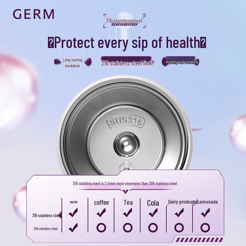 Germ King's Glory Collaboration Thermos Mug