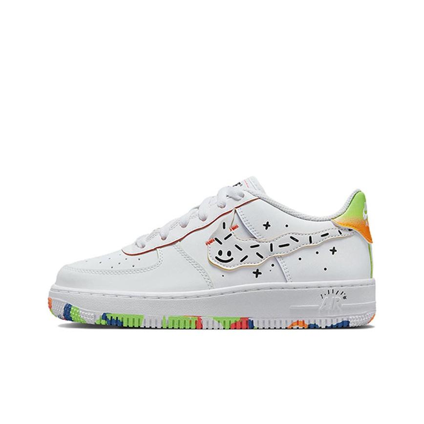 New Nike Air Force 1 Low Kids Drawing GS DV1366-111