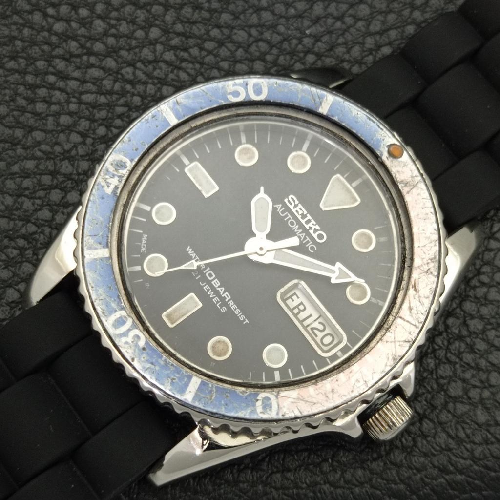 JAPAN VINTAGE SEIKO 5 AUTOMATIC 7S26A MENS ORIGINAL DIAL WATCH a702389-5 R124-a702389