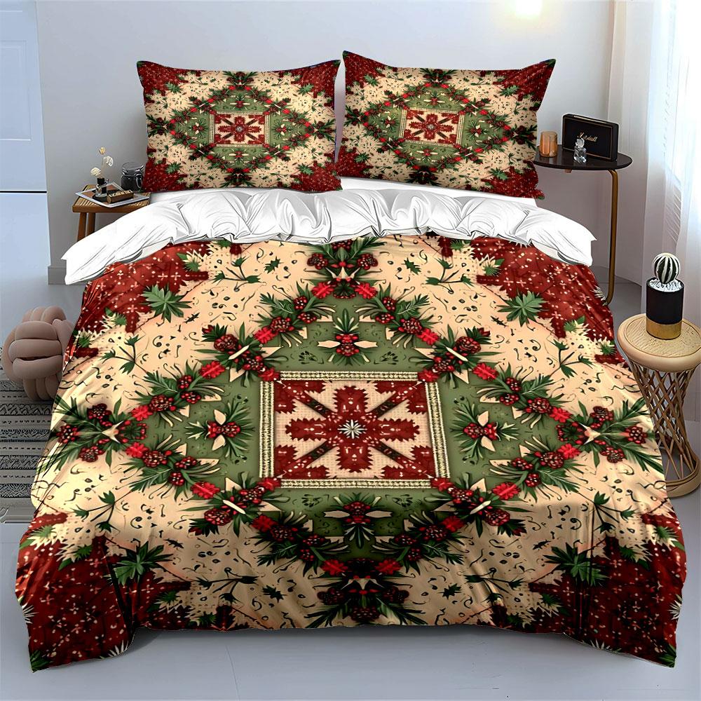Golden Artistic Female Portraits Bedding Duvet Cover Set Duvet Cover Pillowcases (1*Duvet Cover 2*Pillowcases, without duvet insert)