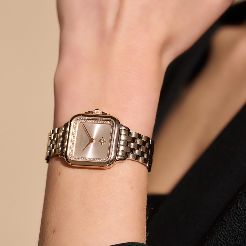 Authorized Dealer Olivia Burton Watches Watches 24000085 Classic 28mm Grosvenor Soft Brushed Carnation Gold Bracelet Watch [OLIVIA BURTON] Women's &