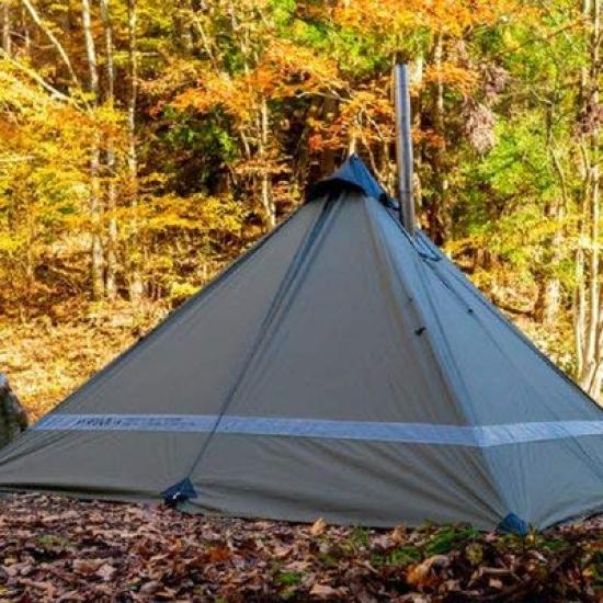 

Yoka TIPI One Pole Tent for 1 to 2 People Camping Tent tipi Solo Tent Touring Tent