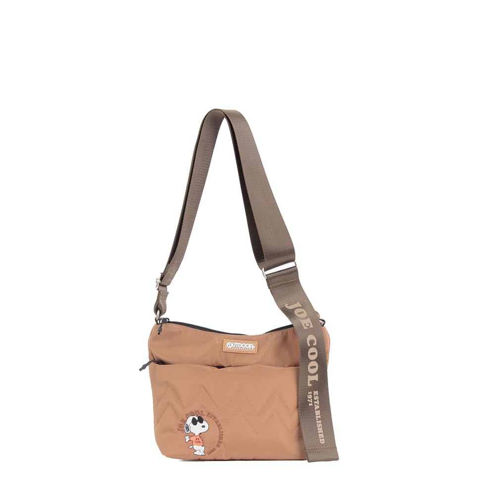 

Shoulder Bag PEANUTS Collection Snoopy Mini Shoulder ODB022 Beige [Outdoor Products]
