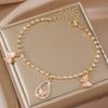 Cute Butterfly Elegant Anklet Bohemian Style Fashionable Women's Jewelry for Summer Beach Daily Wear