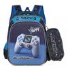 Kids 3D Hardshell Backpack School - Lightweight Cartoon Design With Breathable Padded Straps Oxford Fabric Grades 1-2