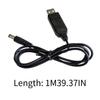 Functional USB to DC5521 Step Up Converters Cable 5V to 9V/12V Power Supply Cable for DIY Projects Networking Devices