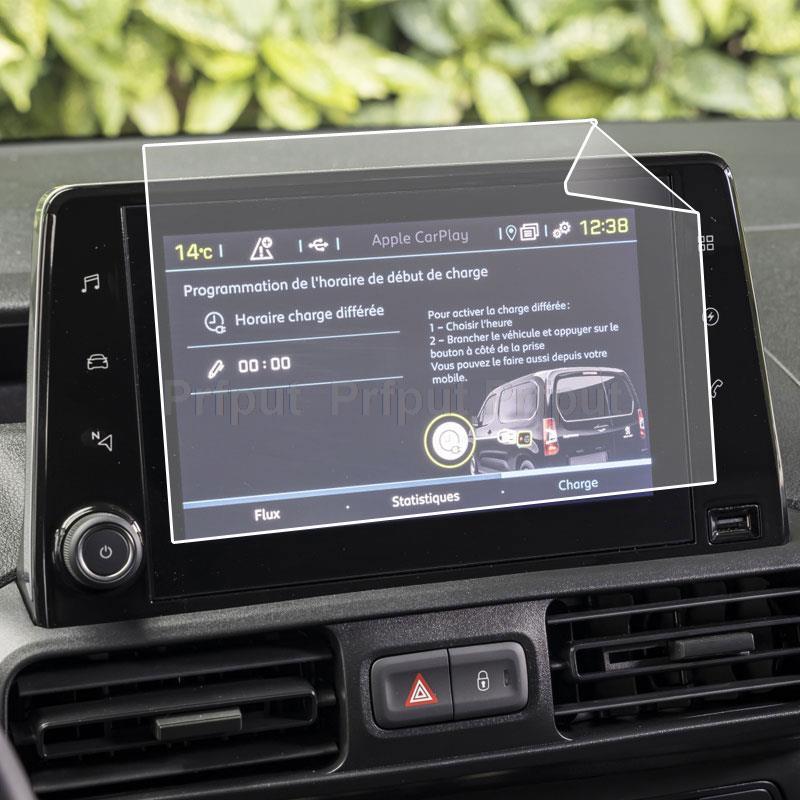 

PET Film Screen Protector For Peugeot e Partner e-Partner 2021 Car infotainment GPS navigation film LCD screen
