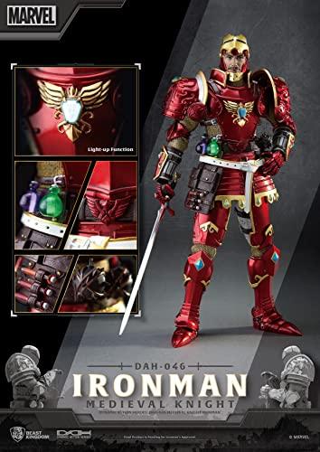 Dynamic Action Heroes Marvel Comics Iron Man (Medieval Knight) #046 Non-Scale Figure Red