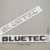 3D BLUETEC Car Rear Trunk Letters Badge Emblem Decal Sticker For Mercedes Benz W212 W166 ML350 GL350 Auto Accessories
