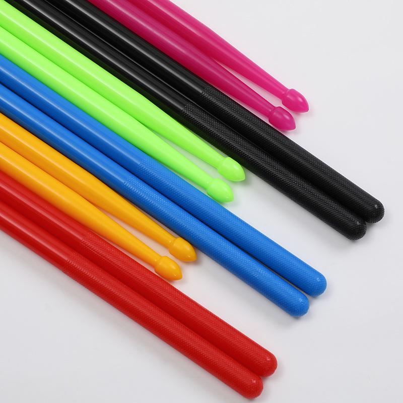 Farbige 5A Nylon-Schlagzeugstöcke für Jazz, Bühnenauftritte & Schlagzeug