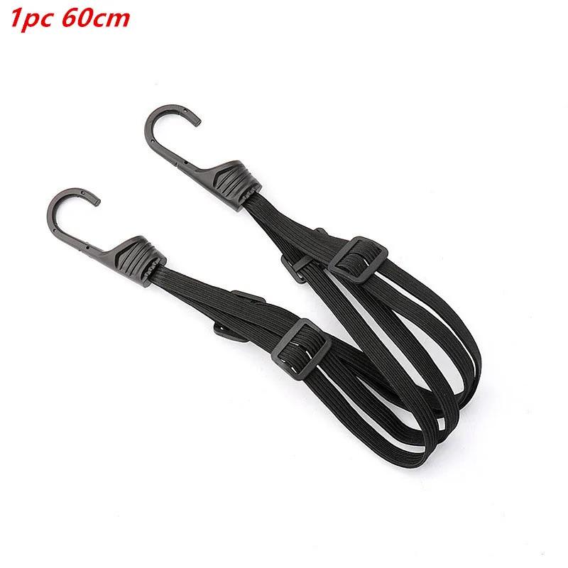 

60/90Cm Motorcycle Helmet Straps Motorcycle Accessories Hook Luggage Retractable Elastic Rope Fixing Belt Motorcycle Helmet A