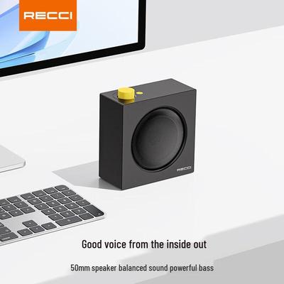 Recci RSK-W46 Portable Bluetooth Speaker with TWS & Mic (CN Version)