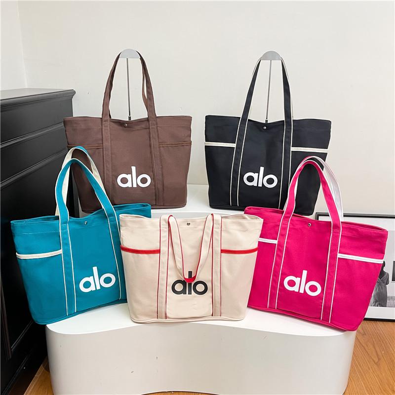 Wszechstronna torba płócienna o dużej pojemności: Modna torba szkolna na ramię lub do ręki do dojazdów i na zakupy