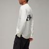 Y-3 Gfx Long Sleeve Printed T-Shirt Unisex Tops White IV7742
