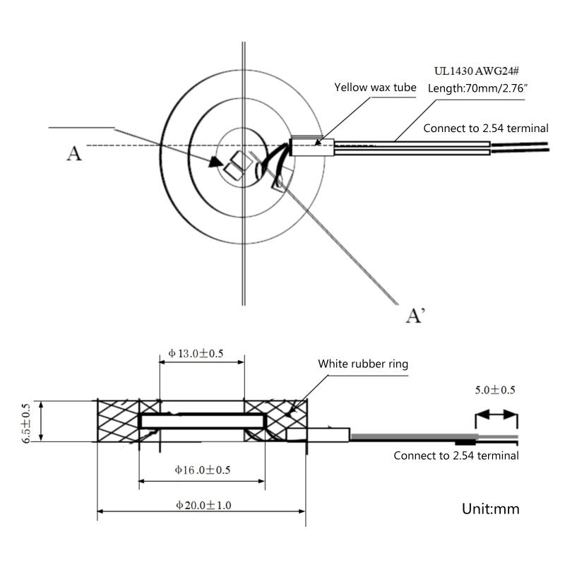 16 mm Mini Dimmaskin Dimma Ultraljudsatomisator Transducer Keramisk Luftfuktare Diffusor DIY-delar Låg Drivspänning
