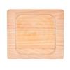 Cast Iron Grill Pan With Pinewood Base, MUSN DUKA