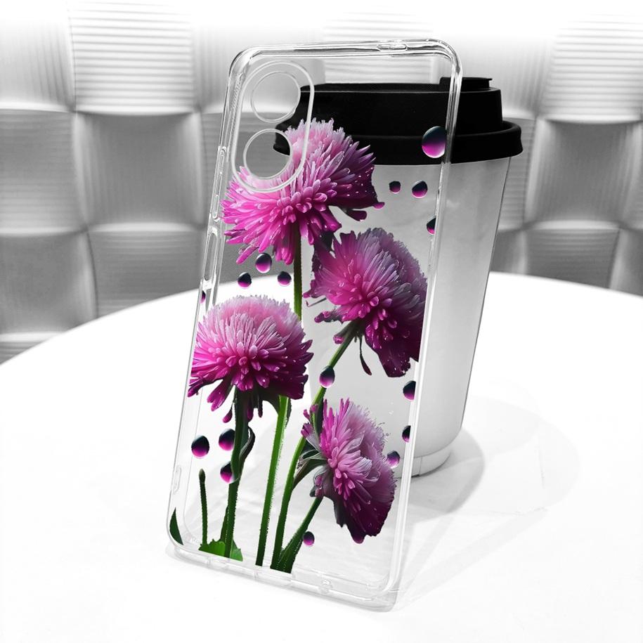 For OPPO A18 A38 4G Case CPH2579 CPH2591 Shockproof Cover Popular Flower Bowknot Soft Silicone Fundas For OPPOA18 OPPOA38 Bumper