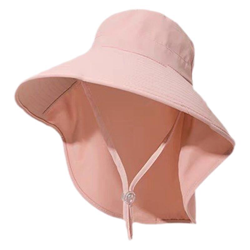 New Style, Summer UV Protection, Face Shield Hat, Shawl Neck Protection, Sun Hat, Spring Summer Sun Protection Hat, Large Brim, Fisherman Hat