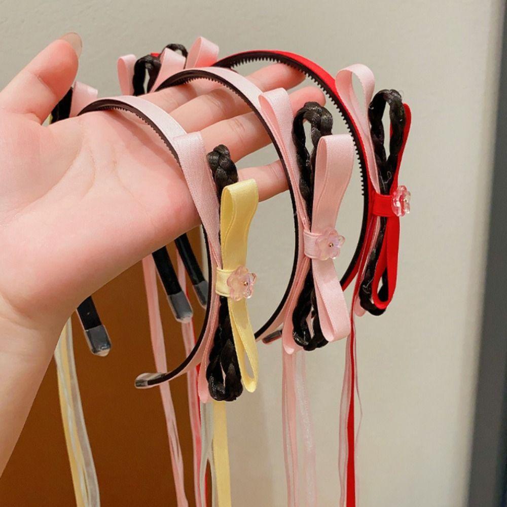 

Bow Chinese Style Hair Band Tassel Hanfu Hair Hoop Princess Children s Headband Girls