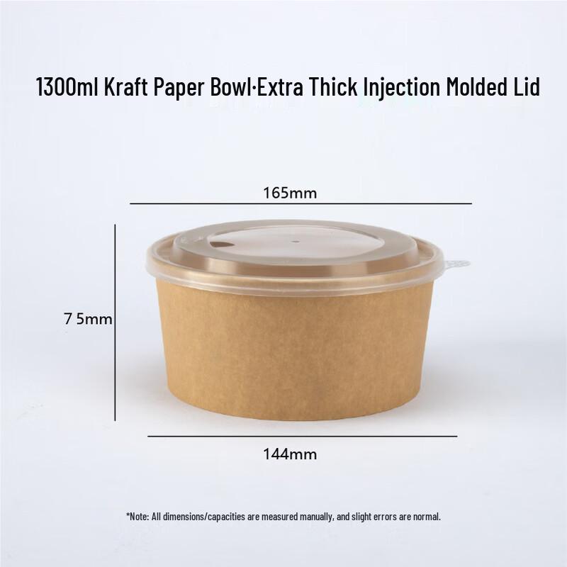 Einweg-Kraftpapier-Mikrowellen-Lebensmittelbehälter