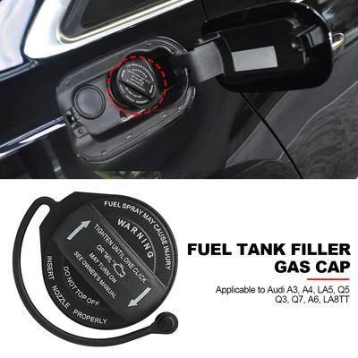 Bouchon de réservoir de carburant de voiture Bouchon de réservoir de carburant de voiture pour Aud S5 A3 A4 A6 A8 ABS pour VW Tiguan Golf Jetta 5Q0201550L 5C0201550T