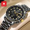 OLEVS Top Men's Watches Luxury Waterproof Luminous Classic Quartz Wrist Watch for Men Chronograph STOP WATCH Sports Man Watch