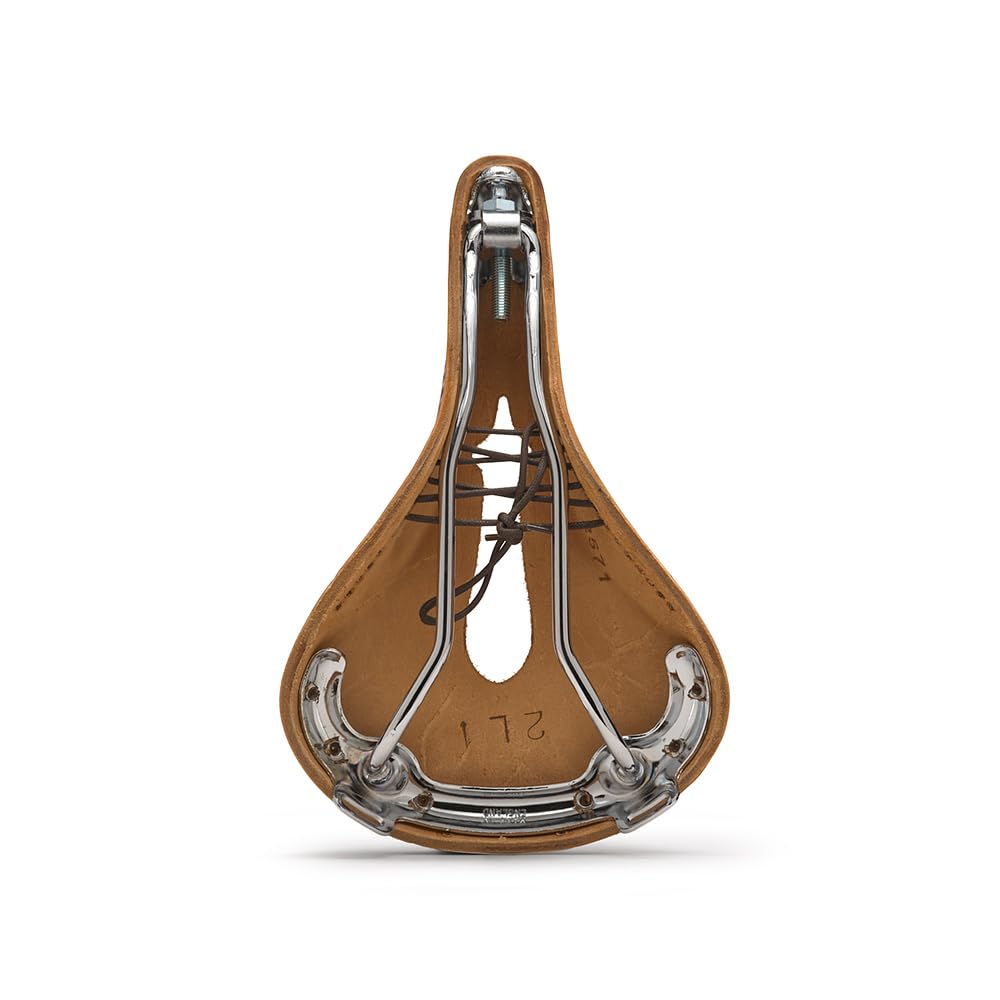 BROOKS Leather saddle Traditional classic model with perforated holes B17 IMPERIAL CHROME HONEY