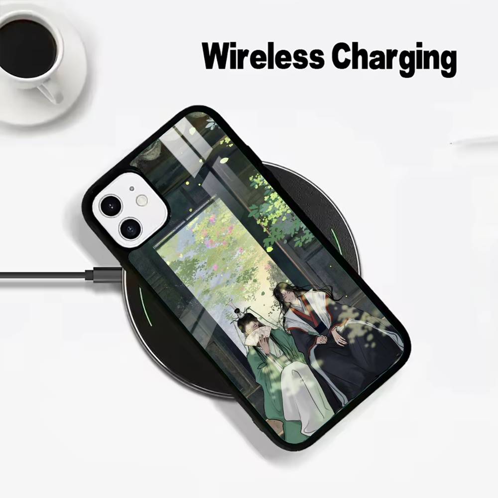 The -Scum- Villain's -Self-Saving -System Phone Case For IPhone17 16 15 14 13 12 11 Pro Max Plus Wireless Charger Cover Funda