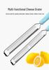 Stainless Steel Cheese & Lemon Zester Grater Peeler Tool