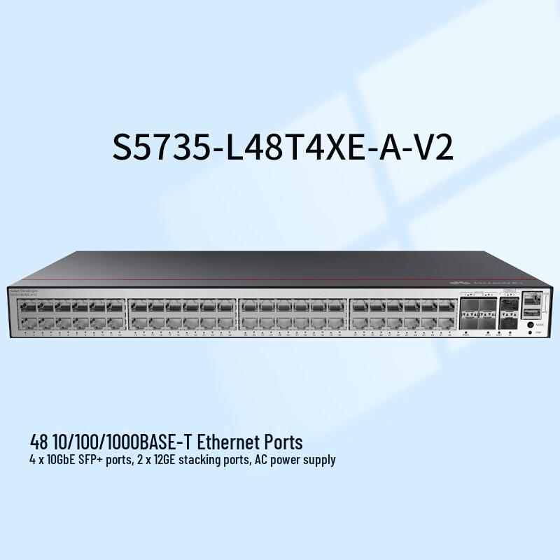 

HUAWEI S5735-L48T4XE-A-V2 Gigabit Ethernet Switch