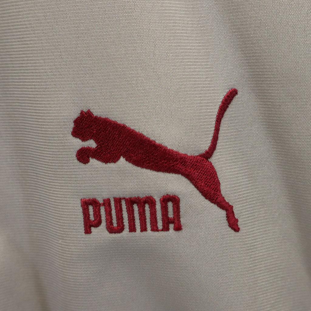 PUMA 80s Old Track jacket XL gray Jersey Men's Used