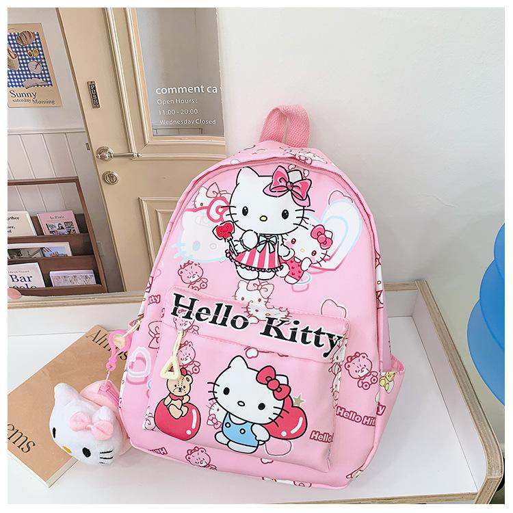 Large Capacity Primary School Schoolbag Cartoon Animation Cute Printed Boys And Girls Backpack Children'S Backpack