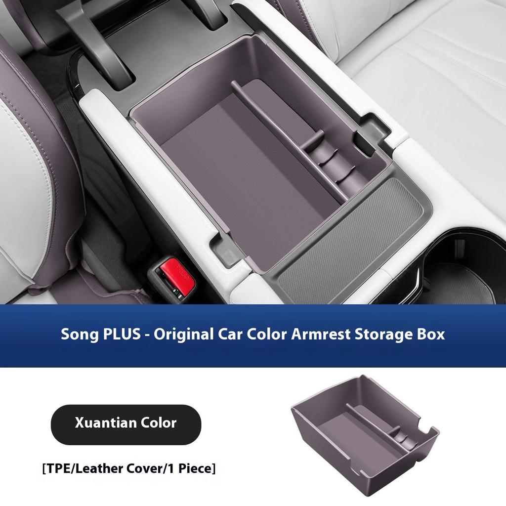 For BYD Seal U DM-i EV Sealion 6 Song Plus Car Armrest Storage Organizer Center Console Storage Box