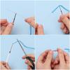 11Pcs/set Punch Needle Embroidery Kits Wooden Yarn Embroidery Pen Crochet Knitting DIY Craft Stitching Sewing Tools