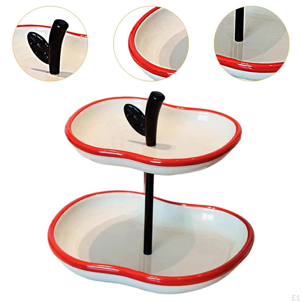 Ceramic Snack Dish And Fruit Bowl for Kitchen Use Desktop Display