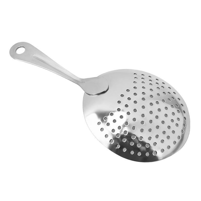 Ice Filter Porous Round Spoon Hole Filter, Cocktail Filter Ice Tray Ice Stirrer
