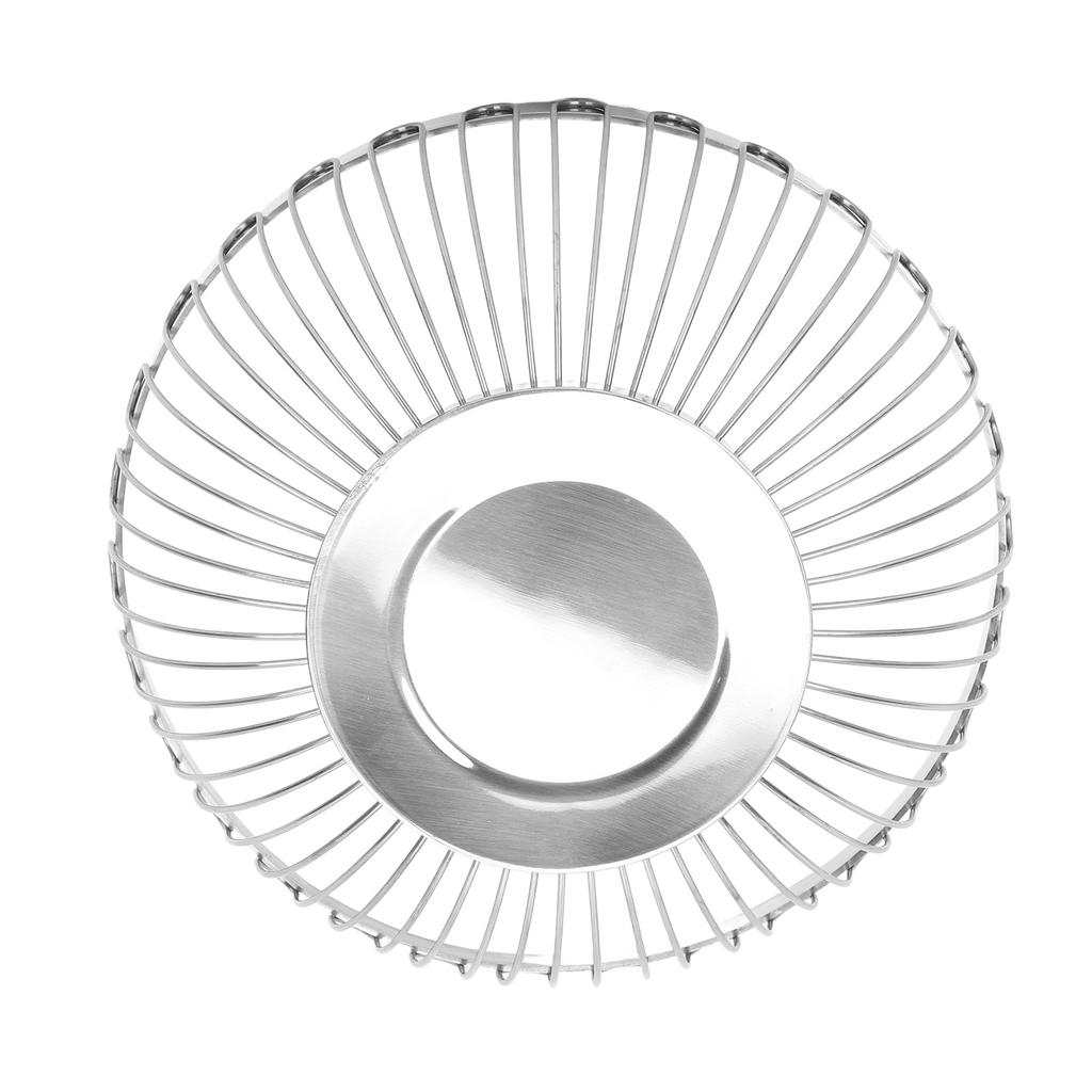 Stainless Steel Fruit Basket Multipurpose Decorative Mirror Polished Large Capacity Fruit Bowl for Living Room