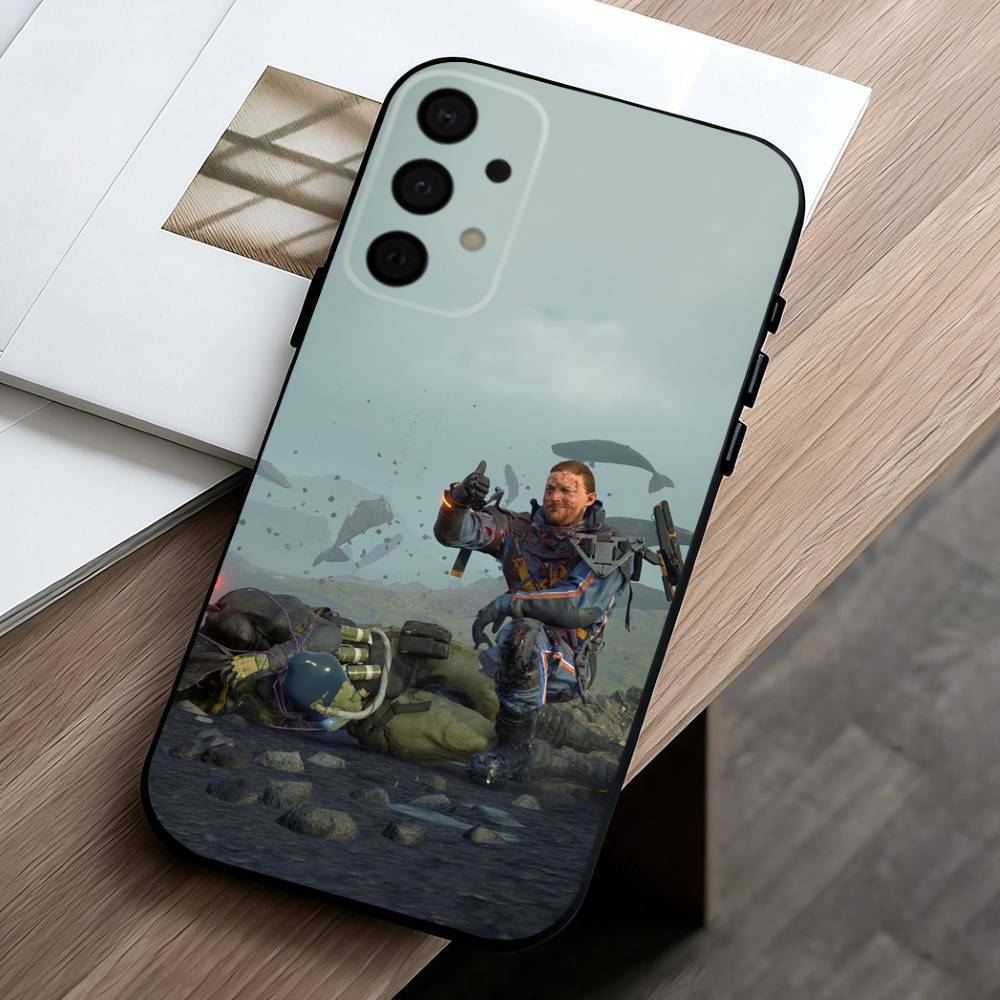 G-Game D-Death S-Stranding Phone Case For Samsung Galaxy A73,A72,A71,A70,A53,A52,A51,Soft Silicone Black Cover