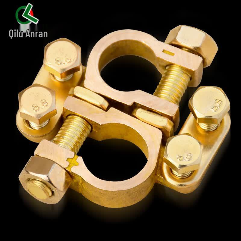 Copper Battery Terminal Clamps (2-Pack)