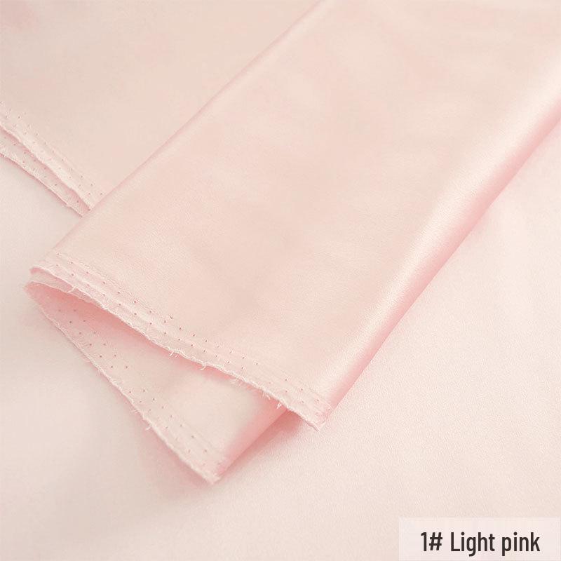 Huahong 16mm Maulbeerseide Crêpe Satin Stoff, Mehrfarbig, 114cm Breite