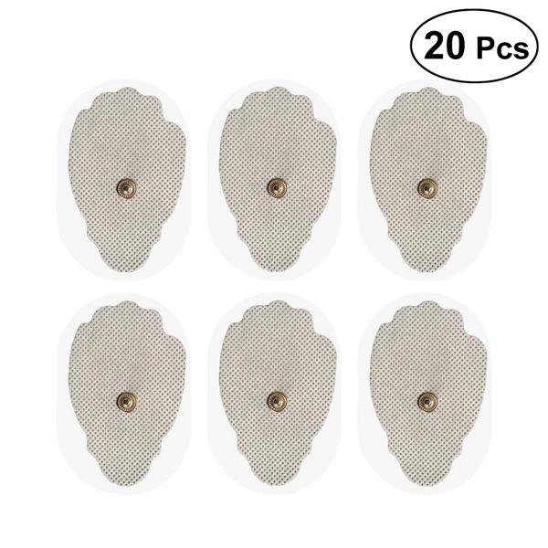Buy 20pcs Nonwoven Fabric Electrodes Pads for Tens Unit Electrodes