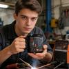 Mechaniker Werkzeugkasten Tasse Keramik Lustige Werkzeugkasten Kaffeetasse für Mechaniker Garagen-Enthusiasten Neuheitsgeschenk für Ehemann Papa