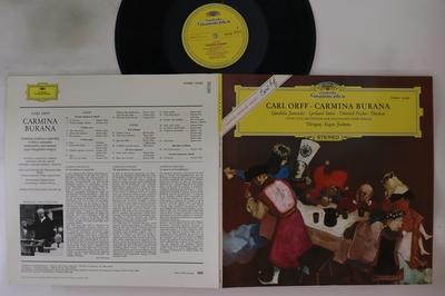 LP Record GUNDULA JANOWITZ GERHARD STOLZE D  Carl Orff Carmina Burana 139362 DEUTSCHE GRAMM Germany Classical Used